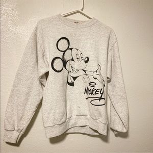 Vintage Disney Mickey Mouse Crewneck Sweatshirt